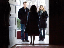 Peter Sarsgaard, Isabelle Fuhrman, and Vera Farmiga in Orphan