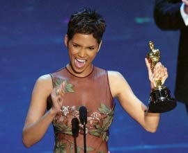 Best Actress Halle Berry, for Monster's Ball