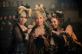Lucy Punch, Christine Baranski, and Tammy Blanchard in Into the Woods