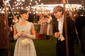 Felicity Jones and Eddie Redmayne in The Theory of Everything