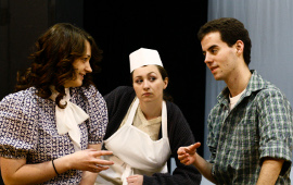 Kat Martin, Jacquelyn Schmidt, and William Cahill in Our Town
