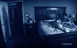 Katie Featherston and Micah Sloat in Paranormal Activity