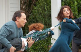 Billy Crystal, Kyle Harrison Breitkopf, and Marisa Tomei in Parental Guidance