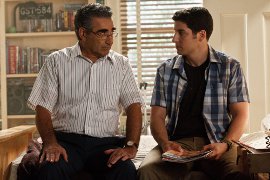 Eugene Levy and Jason Biggs in American Reunion