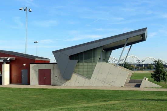 The Davenport Skatepark. Photo by Bruce Walters.