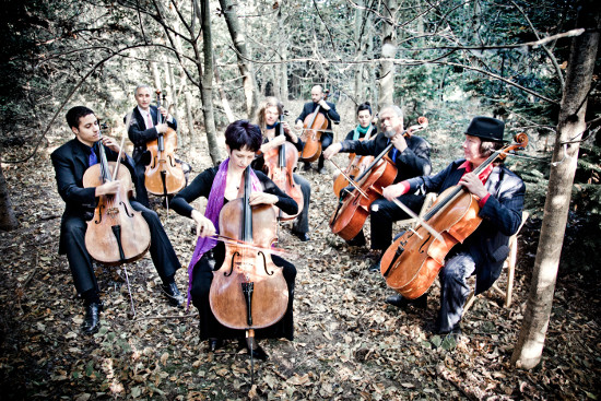 The Portland Cello Project. Photo by Tarina Westlund.