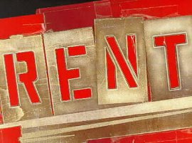 Rent at the Harrison Hilltop Theatre and Clinton Showboat Theatre