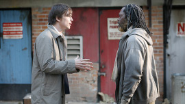 Josh Hartnett and Samuel L. Jackson in Resurrecting the Champ