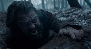 Leonardo DiCaprio in The Revenant