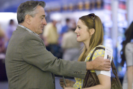 Robert De Niro and Drew Barrymore in Everybody's Fine