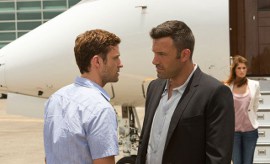 Justin Timberlake and Ben Affleck in Runner Runner