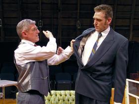 James Driscoll and Dana Moss-Peterson in Death of a Salesman