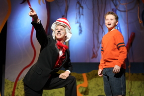 Morton Garringer and Joseph Brune in Seussical