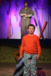 Otis Jefferies and Joseph Brune in Seussical