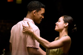 Will Smith and Rosario Dawson in Seven Pounds