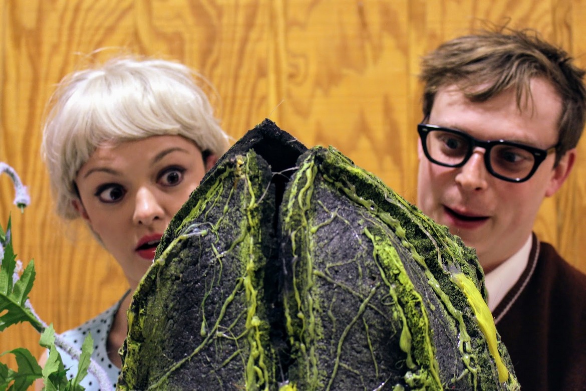 Abbey Donohoe and Andy Sederquist in Quad City Music Guild's Little Shop of Horrors - March 29 through April 1