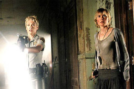 Laurie Holden and Radha Mitchell in Silent Hill