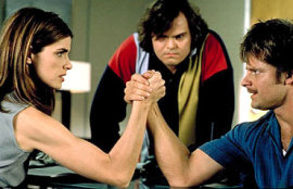 Amanda Peet, Jack Black, and Steve Zahn in Saving Silverman