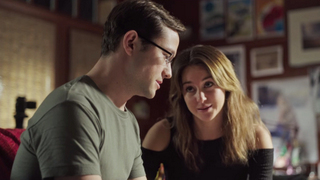 Joseph Gordon-Levitt and Shailene Woodley in Snowden
