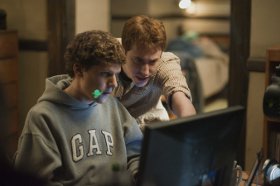 Max Minghella and Armie Hammer in The Social Network