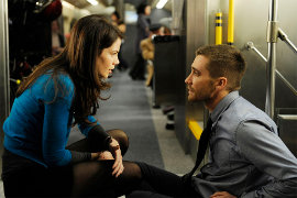 Michelle Monaghan and Jake Gyllenhaal in Source Code