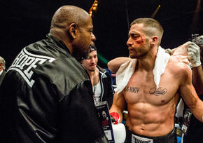 Forest Whitaker and Jake Gyllenhaal in Southpaw