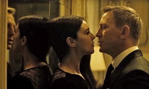 Monica Bellucci and Daniel Craig in Spectre