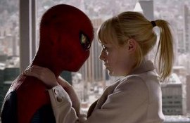 Andrew Garfield and Emma Stone in The Amazing Spider-Man