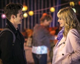 Andrew Garfield and Emma Stone in The Amazing Spider-Man 2