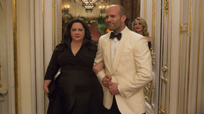 Melissa McCarthy, Jason Statham, and Jamie Denbo in Spy