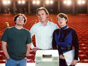 Michael Stuhlbarg, Michael Fassbender, and Kate Winslet in Steve Jobs