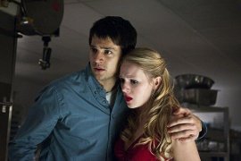 Nicholas D'Agosto and Emma Bell in Final Destination 5