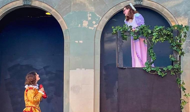 Charles Thomas Budan and Miranda Croll in Genesius Guild's Romeo & Juliet