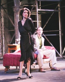 Katherine L. Condit and Brandon Ford in Sunset Boulevard