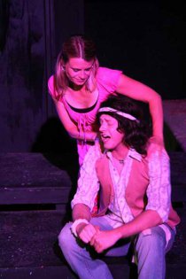 Jenny Winn and Tristan Layne Tapscott in Jesus Christ Superstar