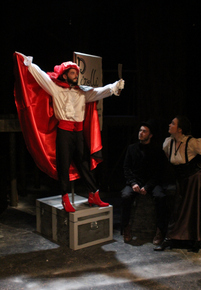 John Whitson in Sweeney Todd: The Demon Barber of Fleet Street, photo courtesy of the Augustana Photo Bureau/Lauren Becker