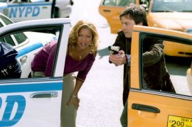 Queen Latifah and Jimmy Fallon in Taxi