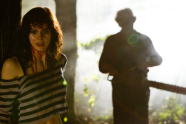 Alexandra Daddario and Dan Yeager in Texas Chainsaw