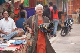 Judi Dench in The Second Best Exotic Marigold Hotel