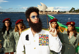 Sacha Baron Cohen in The Dictator