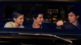 Emma Watson, Logan Lerman, and Ezra Miller in The Perks of Being a Wallflower