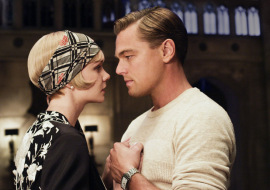 Carey Mulligan and Leonardo DiCaprio in The Great Gatsby