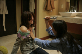 Haley Bennett and Marin Hinkle in The Haunting of Molly Hartley