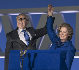 Jim Broadbent and Meryl Streep in The Iron Lady