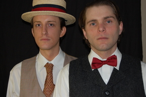 Adam Cerny and Thomas Alan Taylor in Thrill Me: The Leopold & Loeb Story