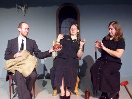 Jonathan Kasch, Bethany Jones, and Sarah Murphy in Haunted Lives