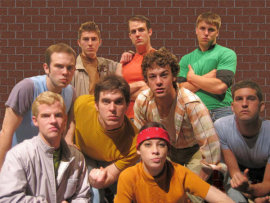 ensemble members in West Side Story