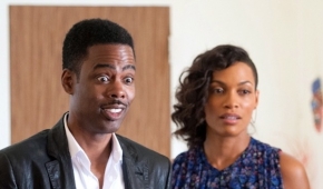 Chris Rock and Rosario Dawson in Top Five