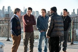 Matthew Broderick, Casey Affleck, Ben Stiller, Eddie Murphy, and Michael Pena in Tower Heist