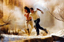 Megan Fox and Shia LaBeouf in Transformers: Revenge of the Fallen